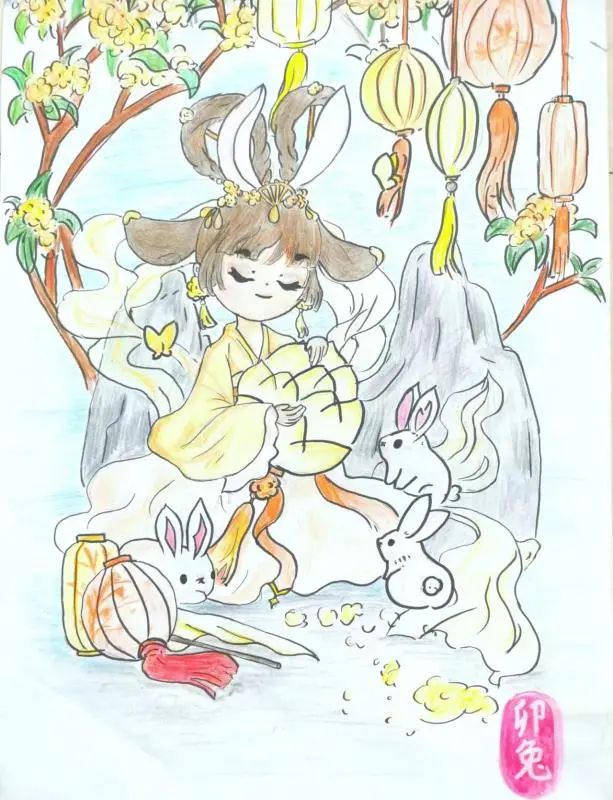 新年卯兔贺岁作品展示