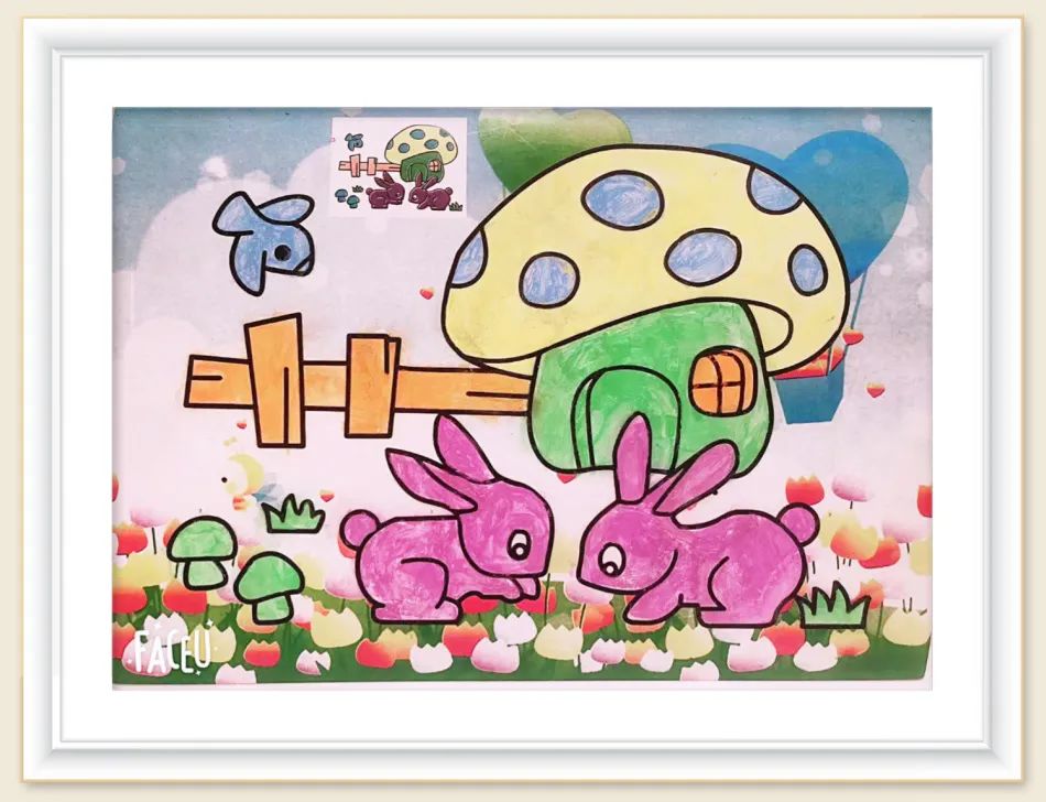 幼儿园画兔子简单易画