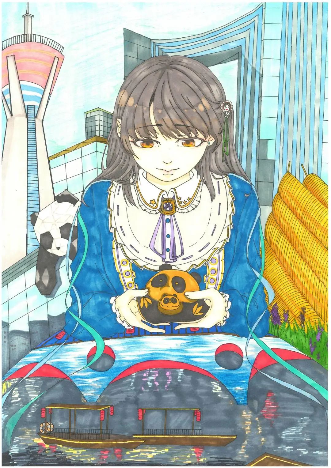 2023世界水日主题图片画画