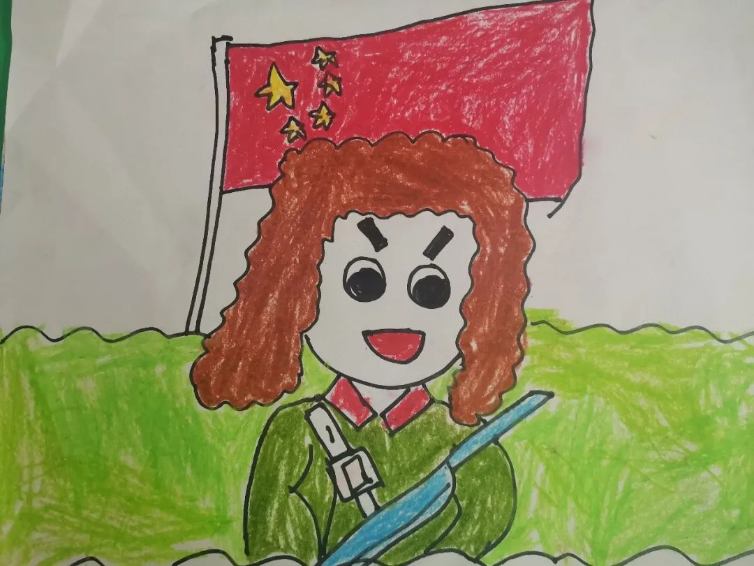 关于雷锋的儿童画