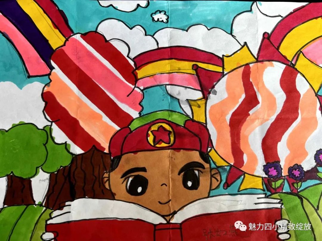“我心中的雷锋”绘画作品展示