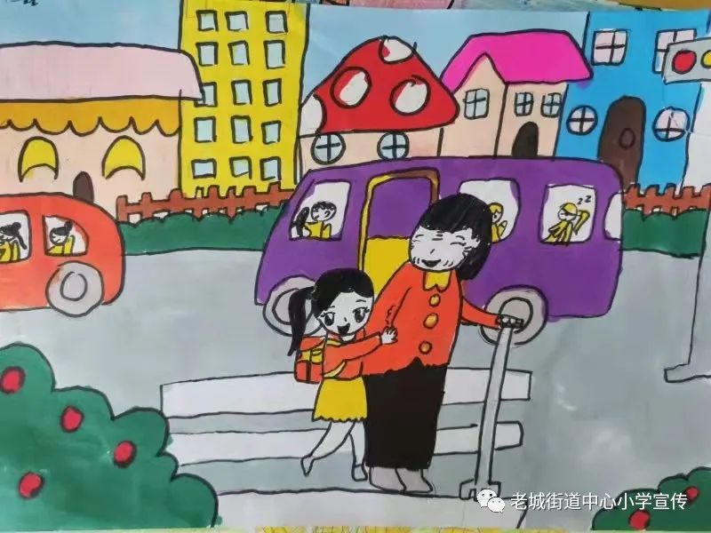“雷锋精神在身边”主题绘画