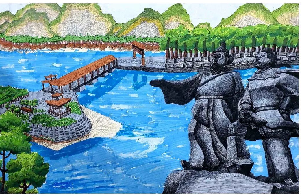 节水护水创意宣传画获奖作品