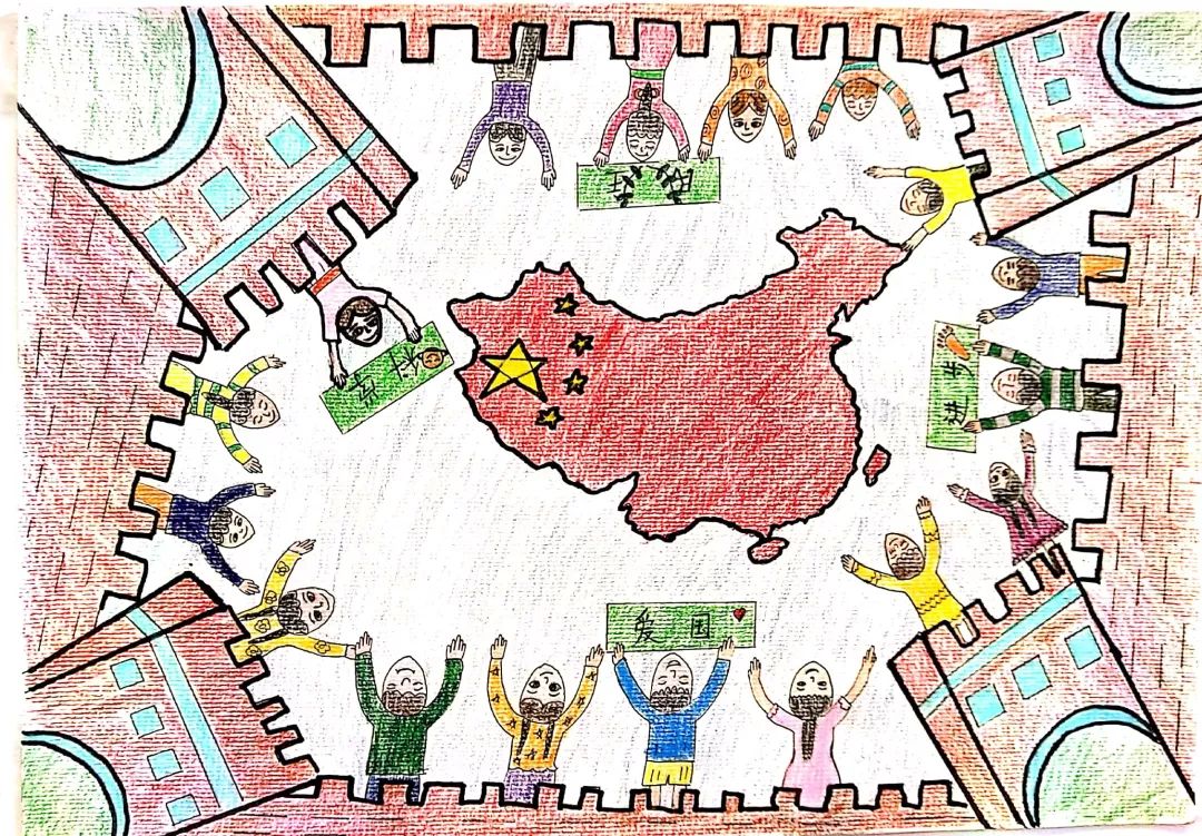 青年五四精神的核心内容绘画图片
