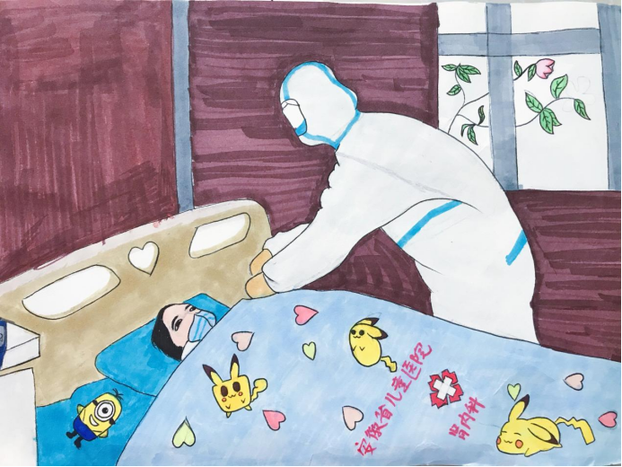 护士节主题绘画作品