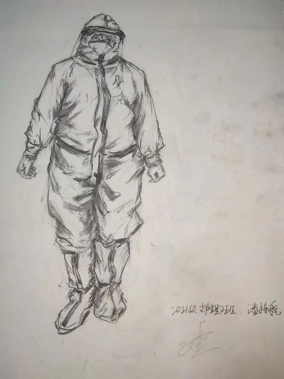 5.12国际护士节儿童画（素描作品）