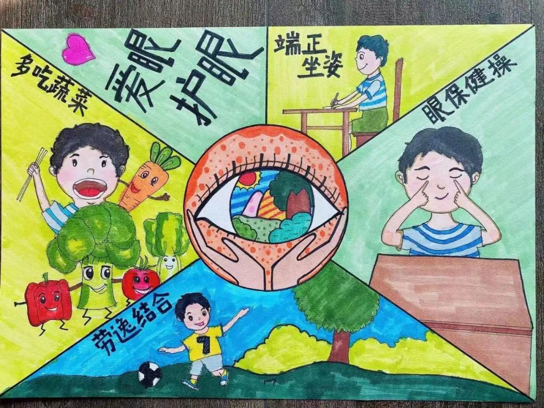 “爱护眼睛 视爱生命”爱眼护眼优秀作品