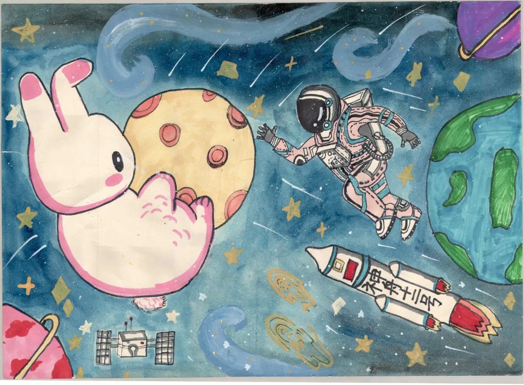 世界知识产权日绘画优秀作品