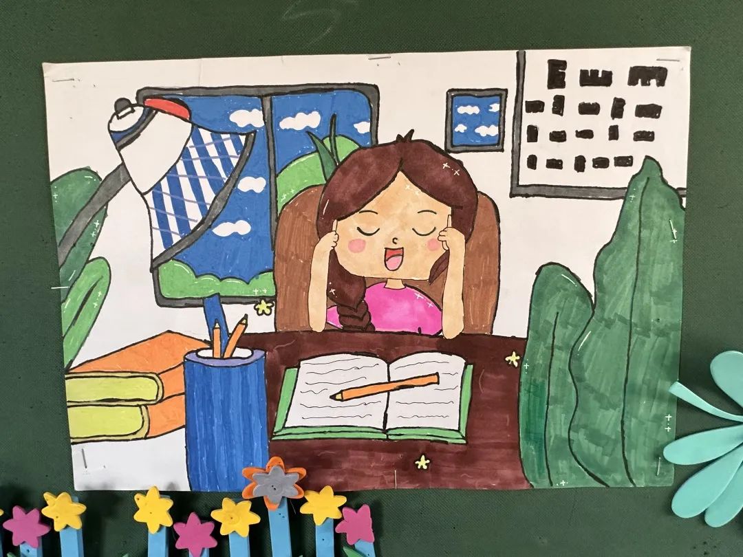 保护眼睛 保护视力爱眼主题绘画