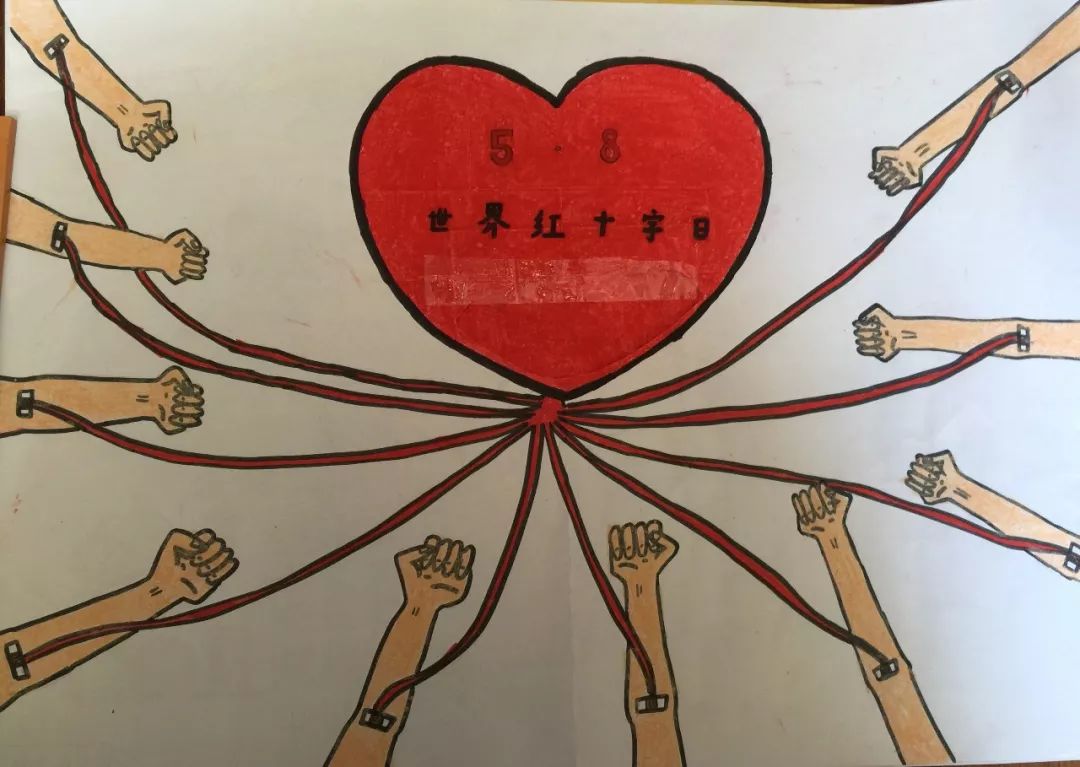 世界红十字日怎么画好看