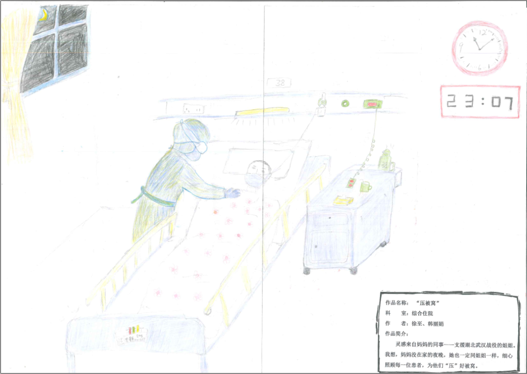 致敬逆行者护士节主题绘画