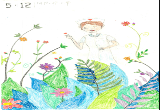 512国际护士节儿童画优秀作品