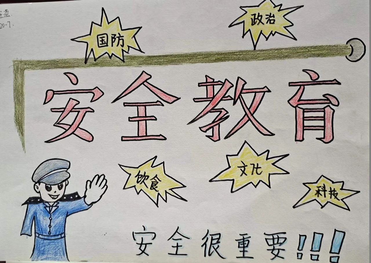 全民国家安全教育日知识宣传绘画