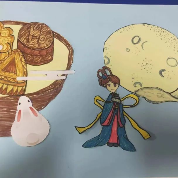 中秋节图画大全儿童画