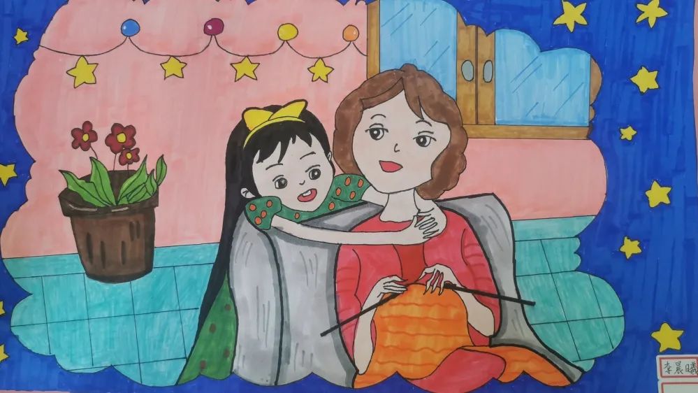 “画”说感恩 致最爱的妈妈——母亲节主题绘画