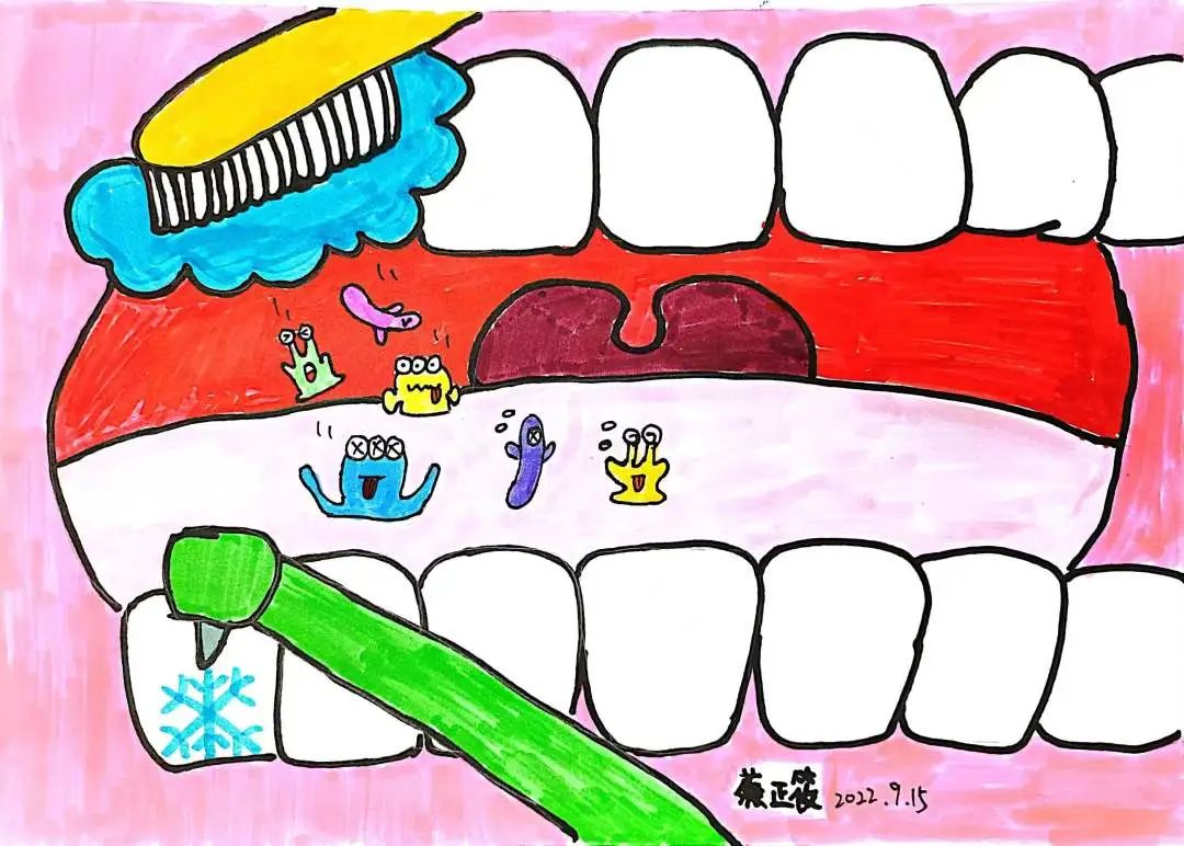全国爱牙日绘画图片大全