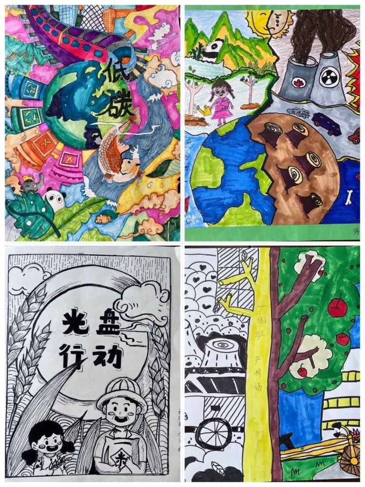 2023六五环境日---主题儿童绘画作品
