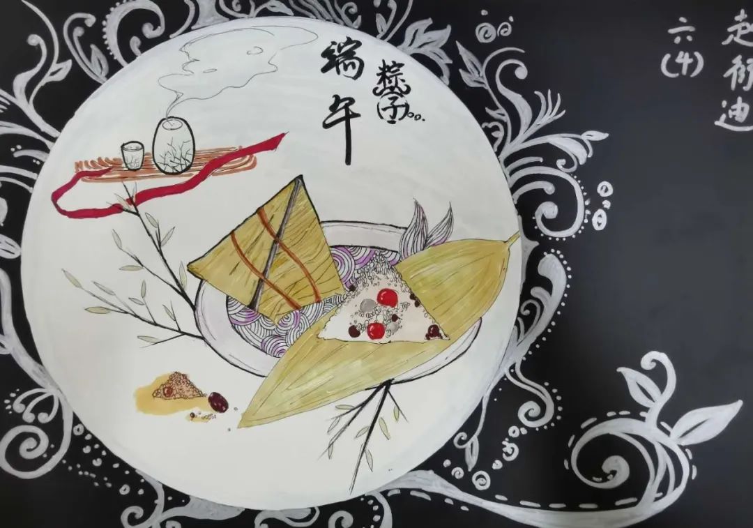 端午节小学绘画作品