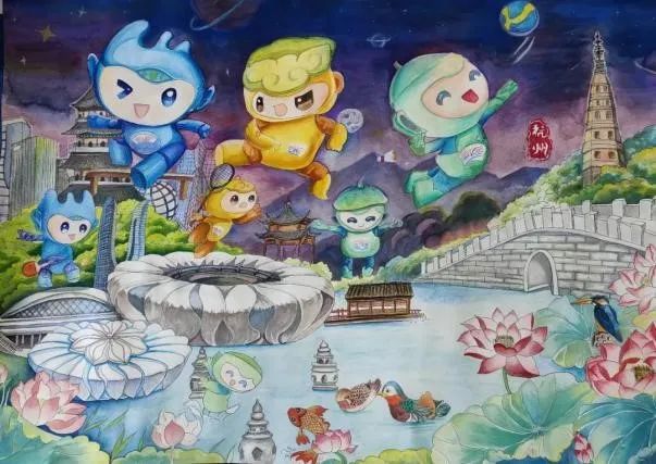  “魅力亚运 展望未来”2023杭州亚运会创意作品