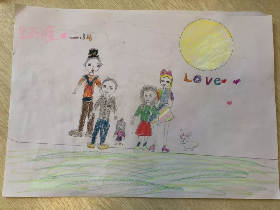 关于重阳节的小学二年级儿童画