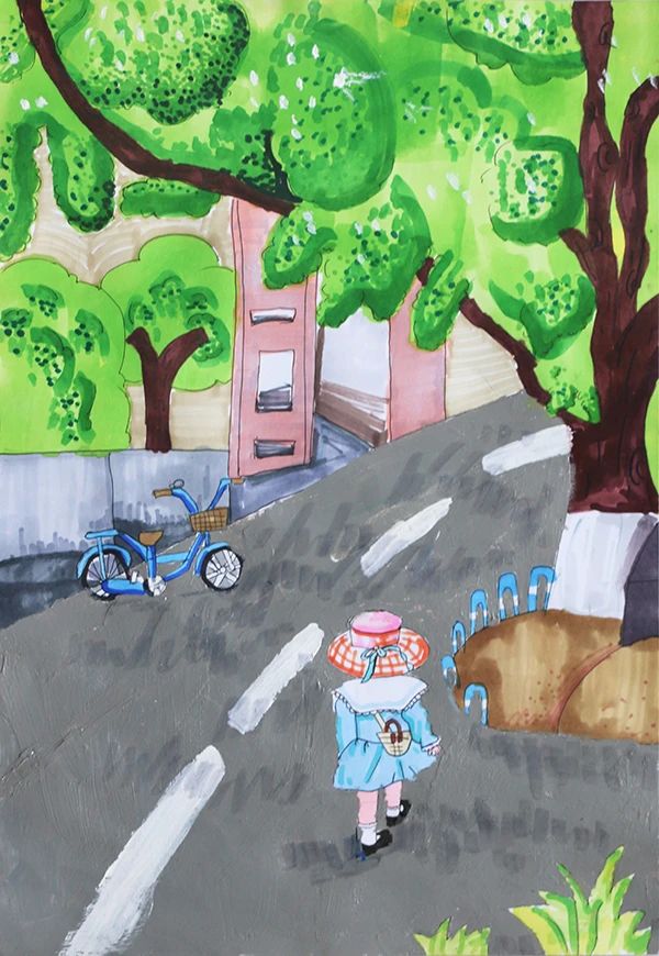 “欢庆六一 梦想起航”儿童节主题画画作品二