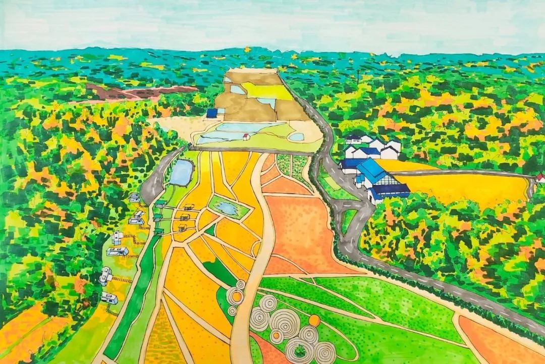 美丽乡村儿童风景画系列图片第10张