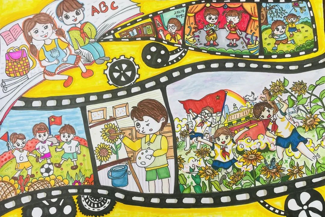 第五张以心理健康为主题的绘画作品