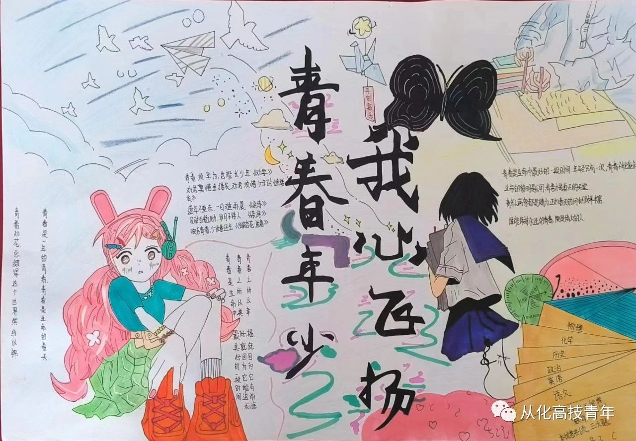 “青春年少 我心飞扬”心理健康主题绘画（16）