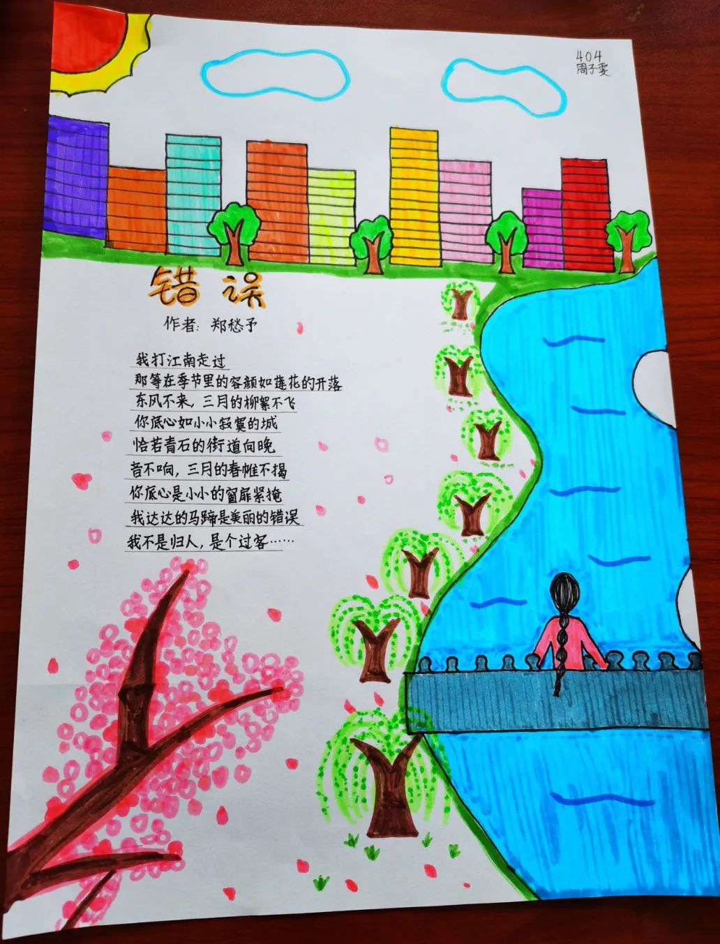 错误儿童画