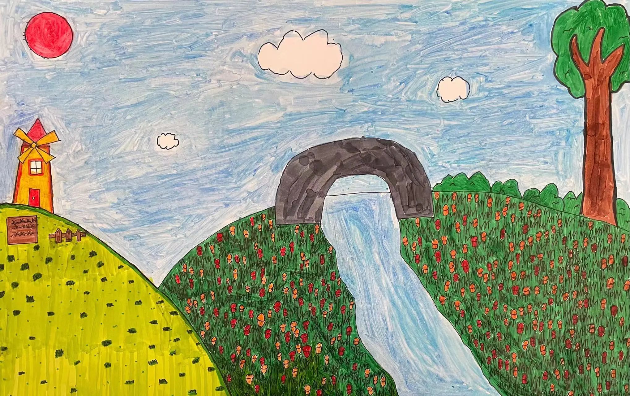 《生态保护 低碳出行》小学低年级绘画（三）