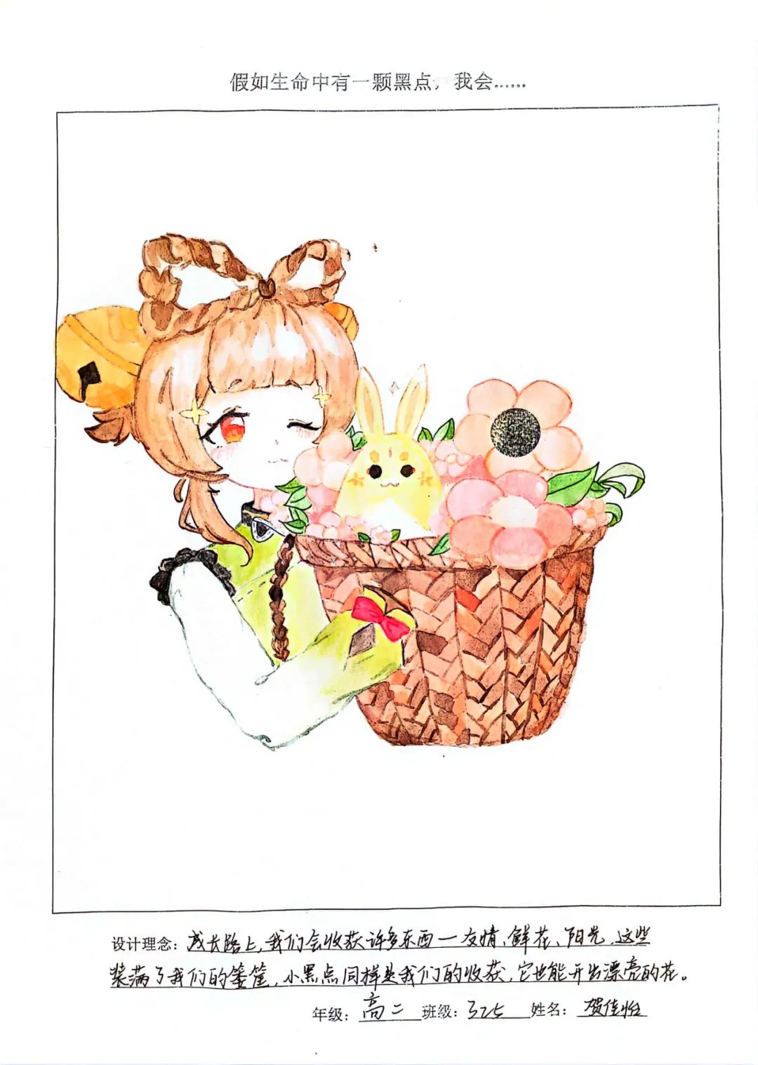 “关爱心灵 阳光成长”心理绘画作品展示（十三）