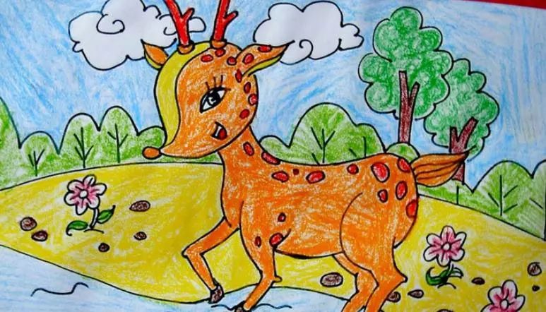 以夏天为主题的绘画作品简单好看第六张