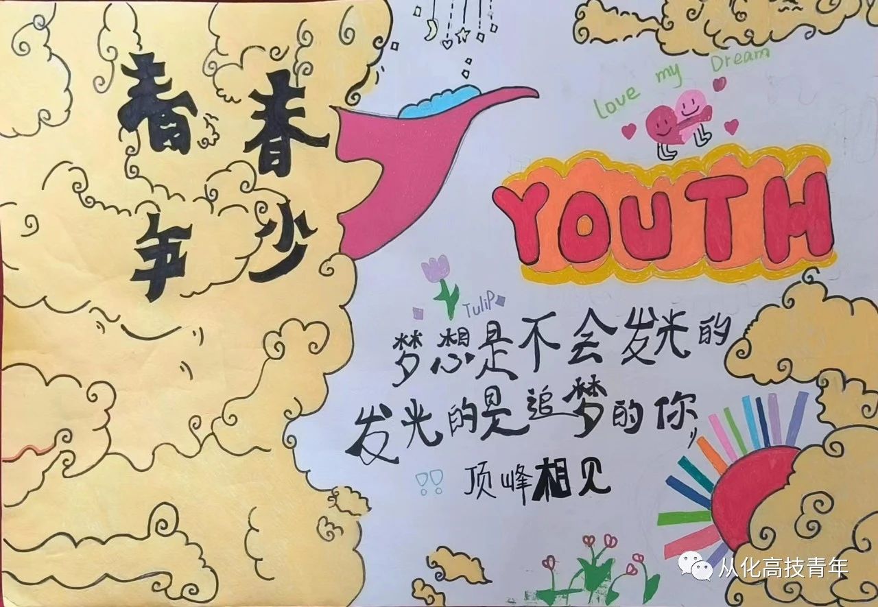 “青春年少 我心飞扬”心理健康主题绘画（15）