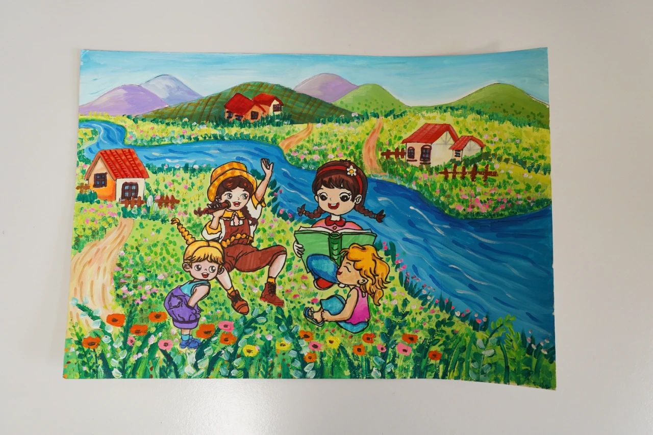 “梦想起航 健康成长 传递快乐”心理健康画画作品-图20