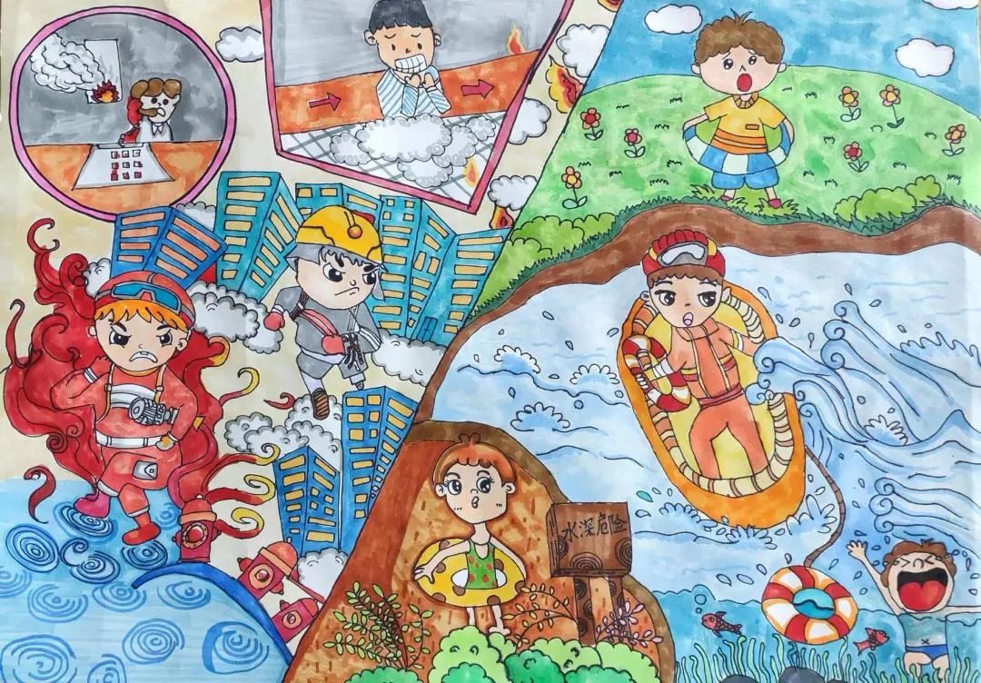 2023年"安全生产月"主题宣传画④