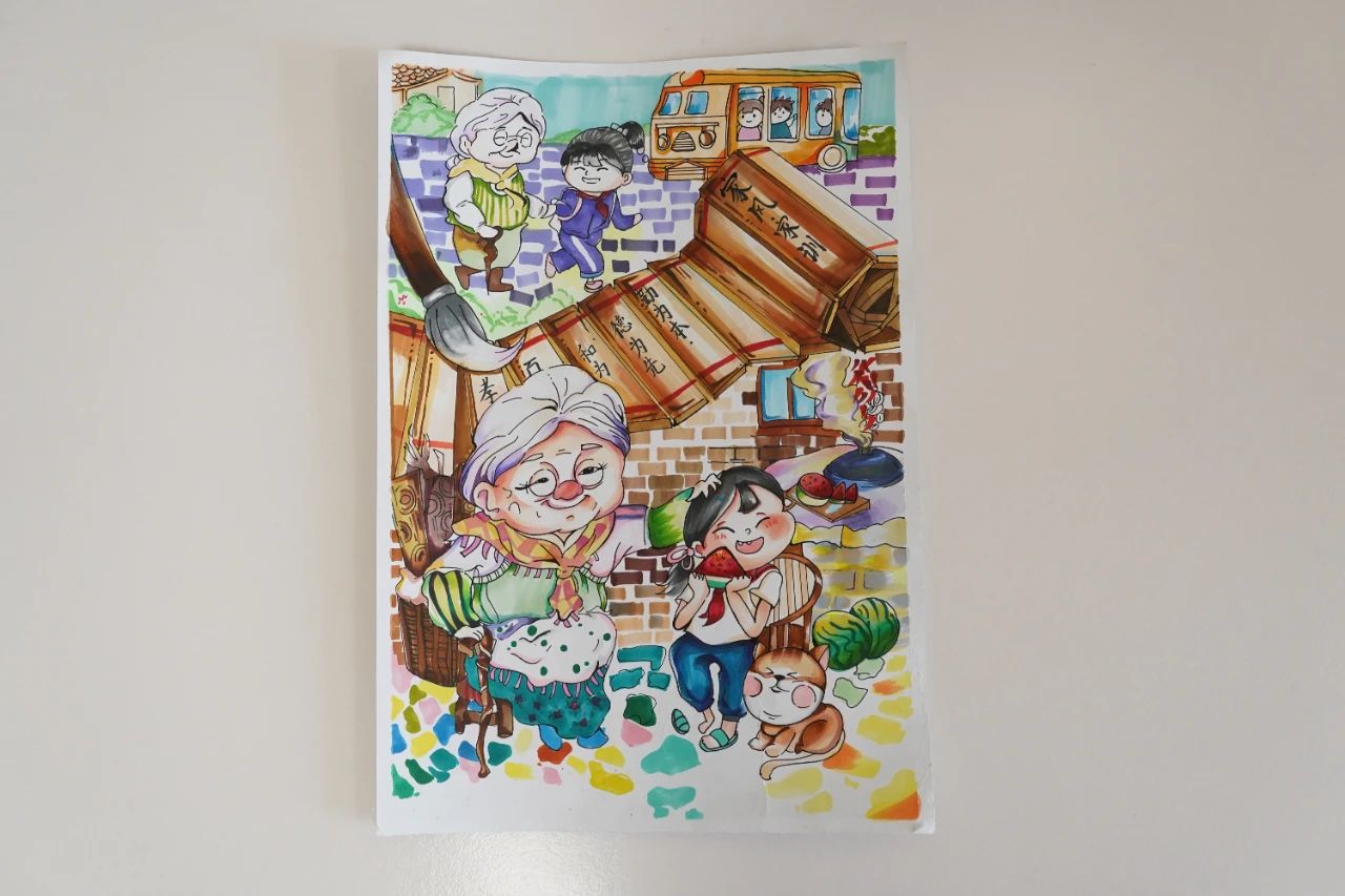“梦想起航 健康成长 传递快乐”心理健康画画作品-图23