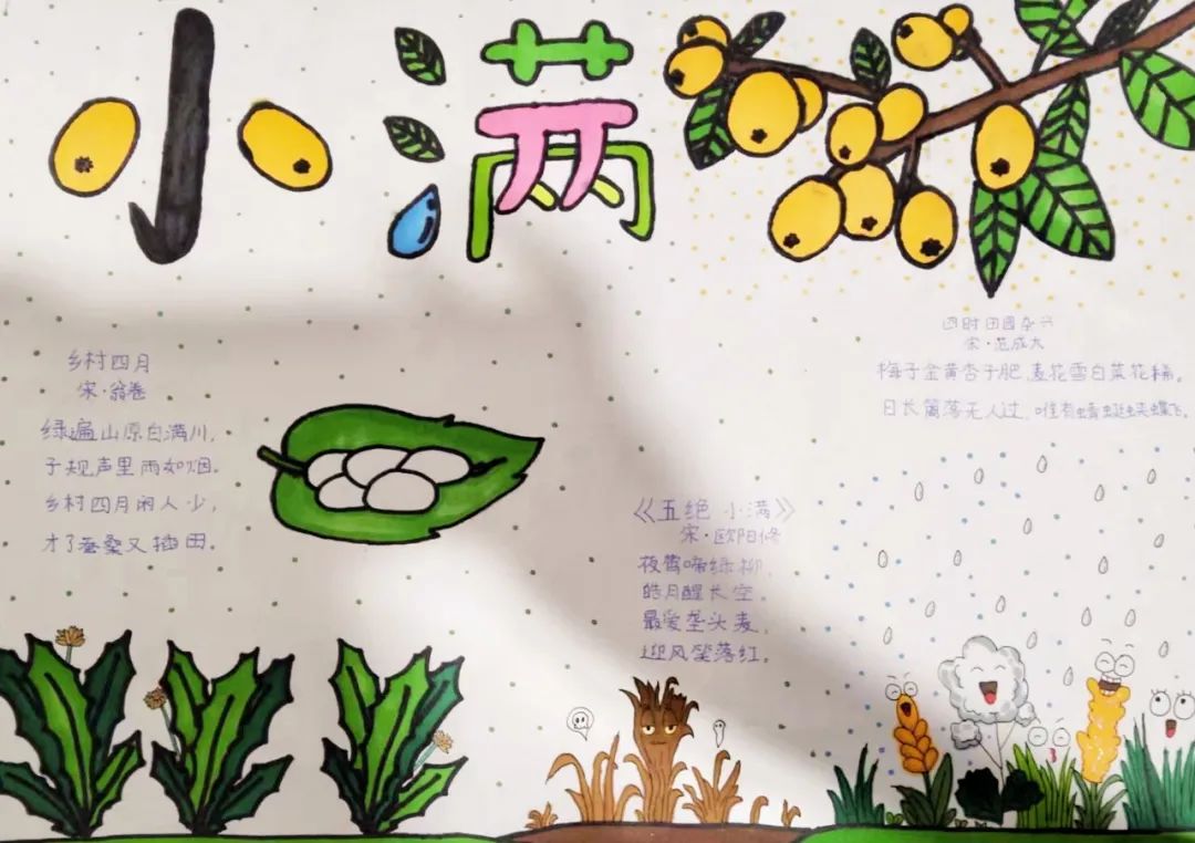 二十四节气之小满主题绘画（6）