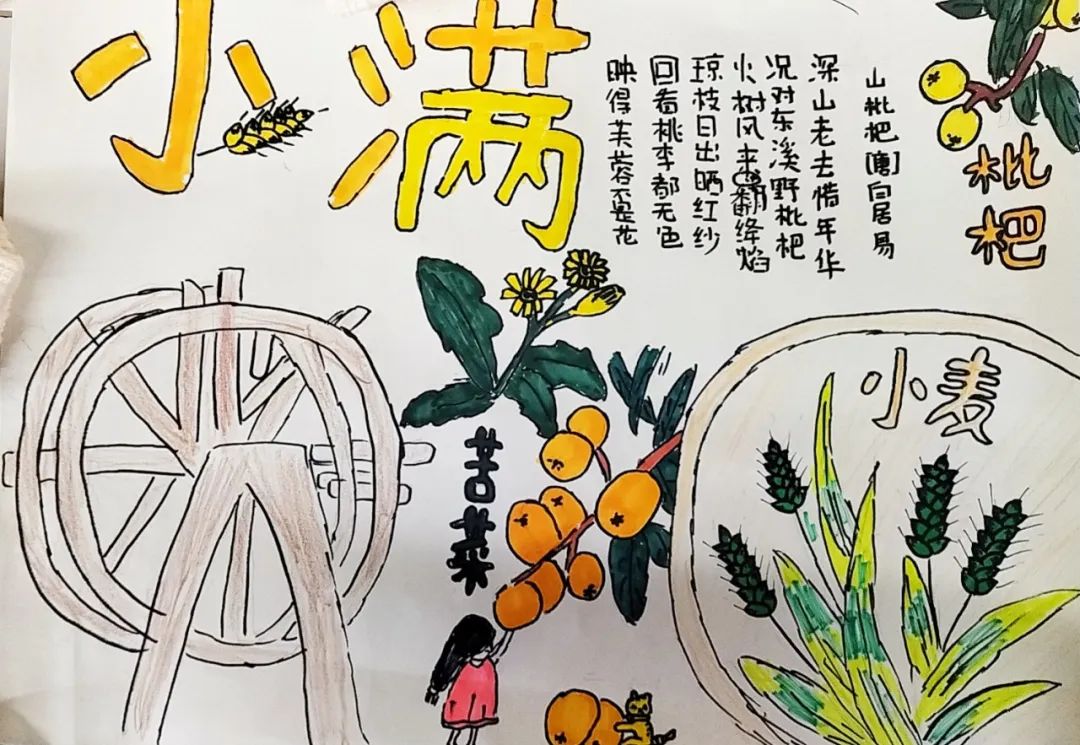 二十四节气之小满主题绘画（7）