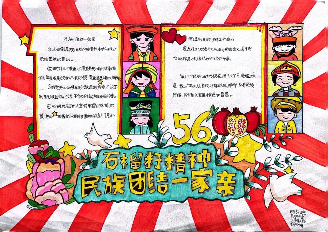 “红领巾 手拉手 民族团结一家亲”主题优秀作品（二十一）