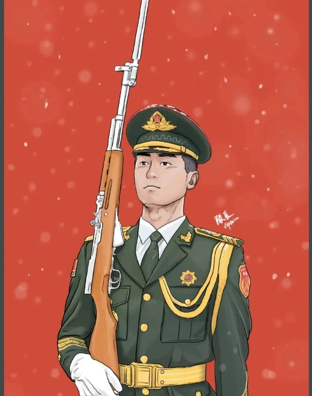 “致敬最可爱的人”八一建军节主题作品（1）