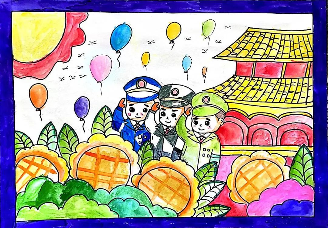 “致敬最可爱的人”2023八一建军节主题画（16）