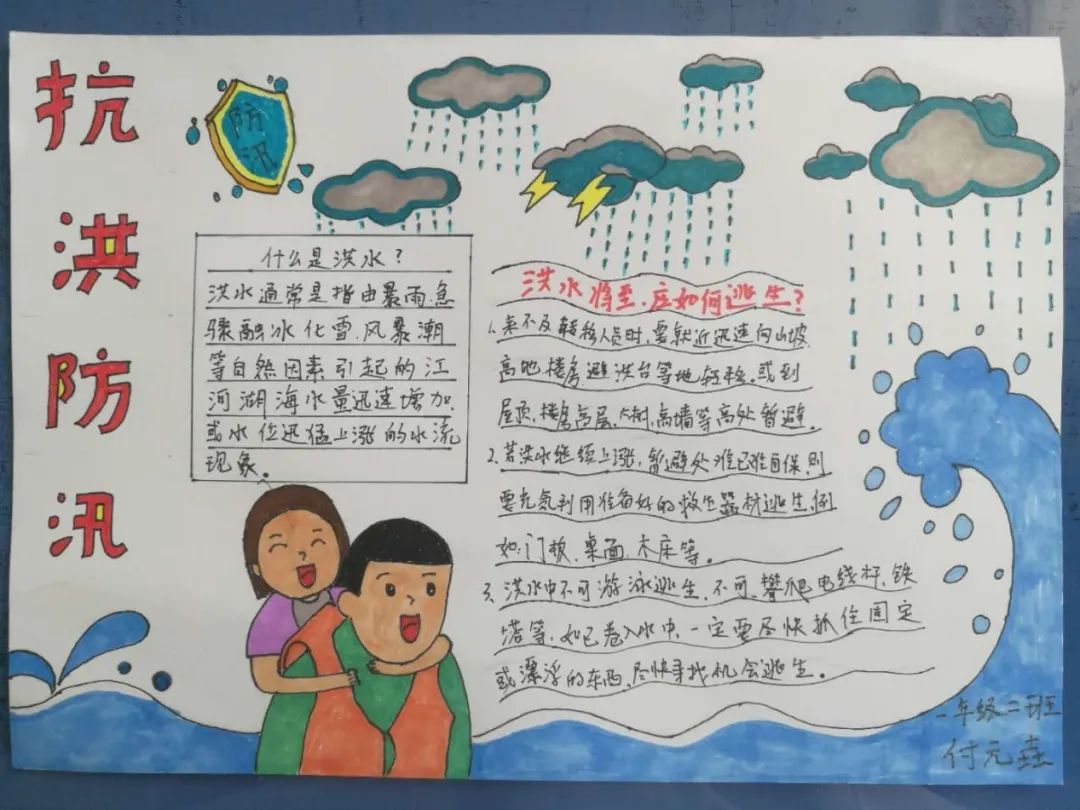 防洪防汛中学生图片大全（六）