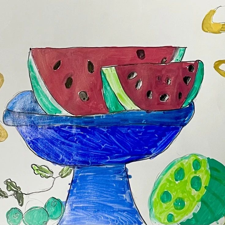 小学四年级大暑的绘画图片（2）