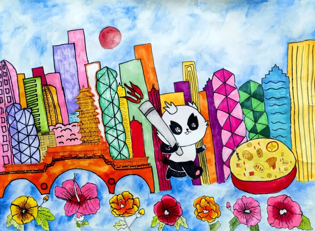 2023成都大运会儿童绘画作品第八张