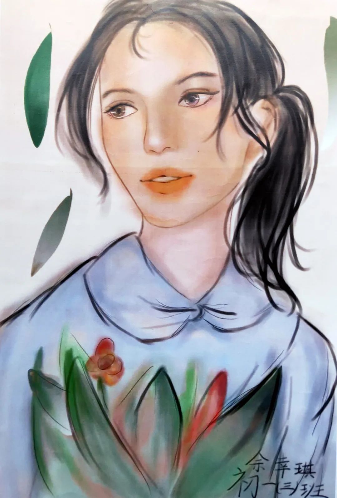 《老师您辛苦了》教师节主题儿童绘画（1）