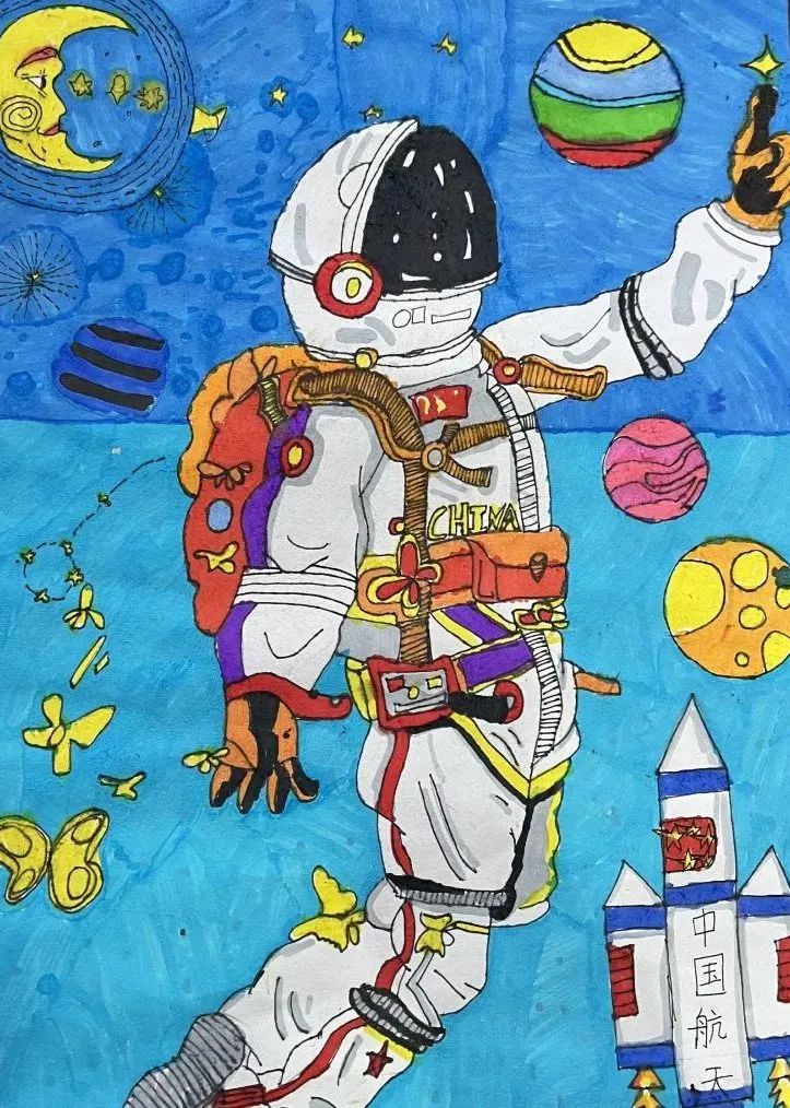 “畅享2035 新时代十年伟大变革”创意绘画（16）
