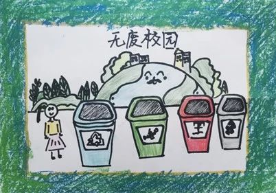 “低碳生活 绿色出行”儿童画画图片（21）