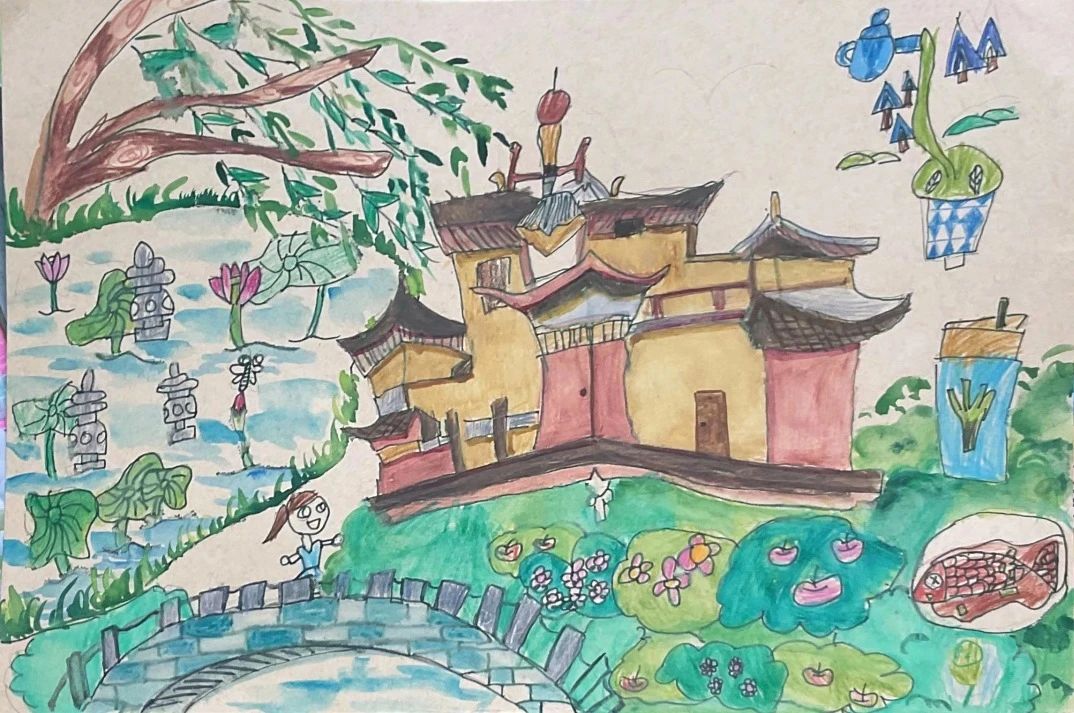 “亚运之城 魅力杭州”美丽家乡儿童画（七）