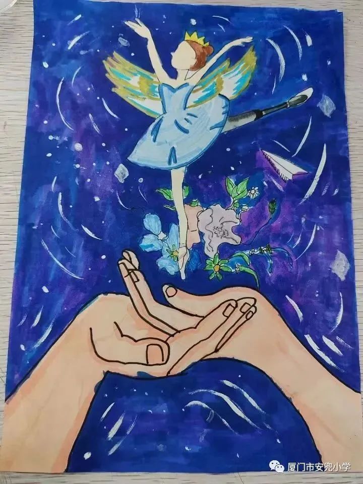 弱势群体儿童画