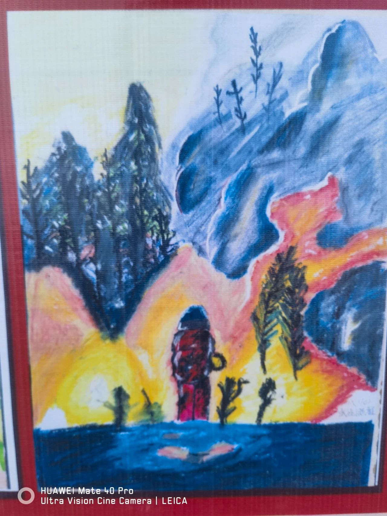 儿童消防绘画优秀画画作品（二十四）